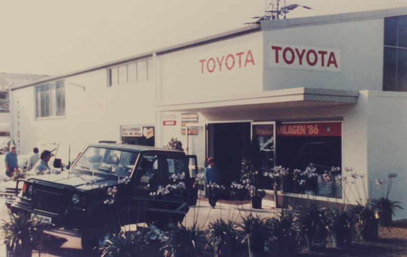Der Toyota-Betrieb in der Rohrbergstraße